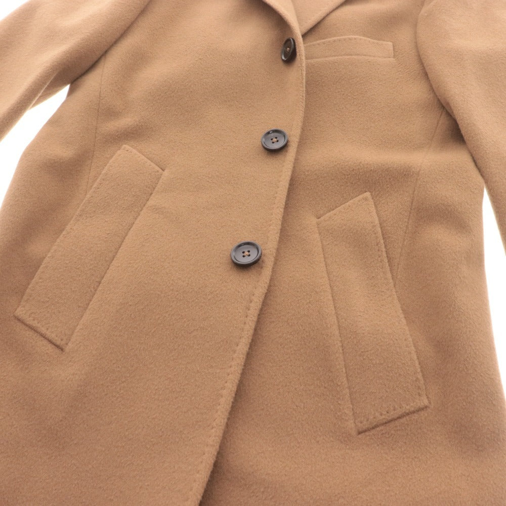 ■ ロイヤルロウ チェスター コート アウター 段返り三つボタン メンズ 44 （L相当） キャメル ハンガー付き 未使用