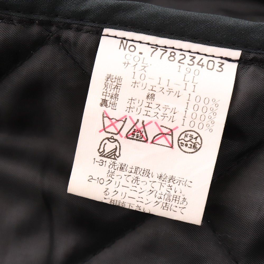 ■ Sinacova quilted vest hoodie button vest patch outerwear men's LL black