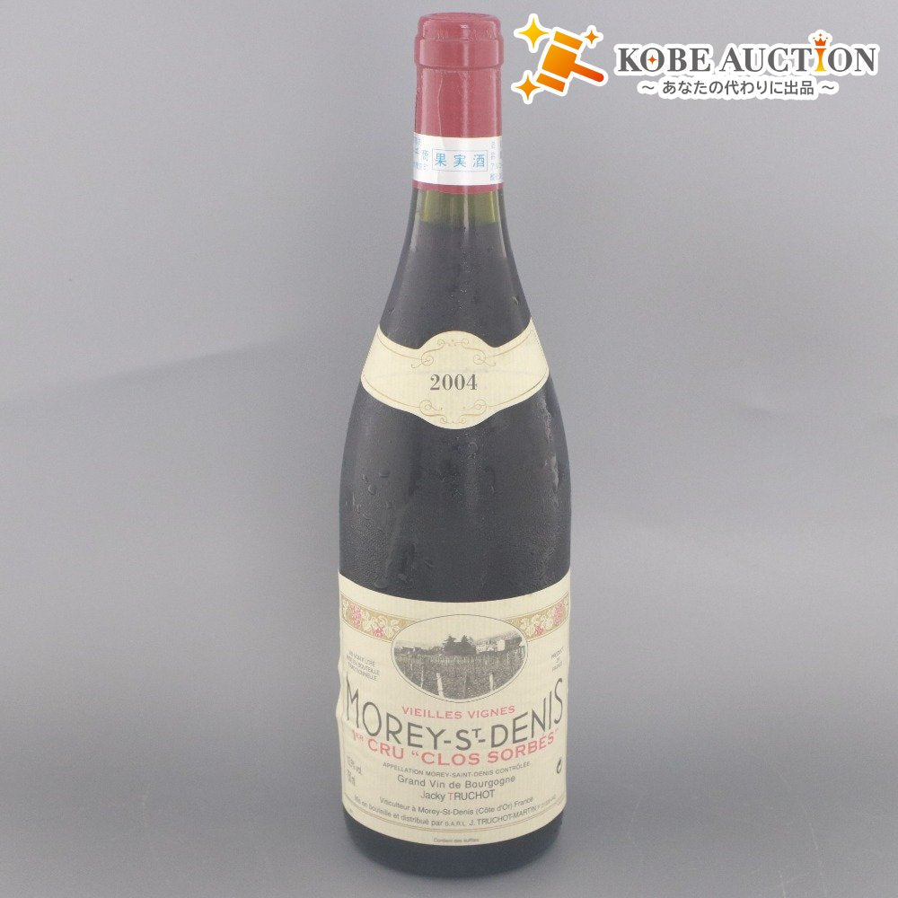 ■ Wine Red Wine Jackie Truchot Morey-Saint-Denis 2004 1er Cru 750ml 13.5% Unopened, Unused