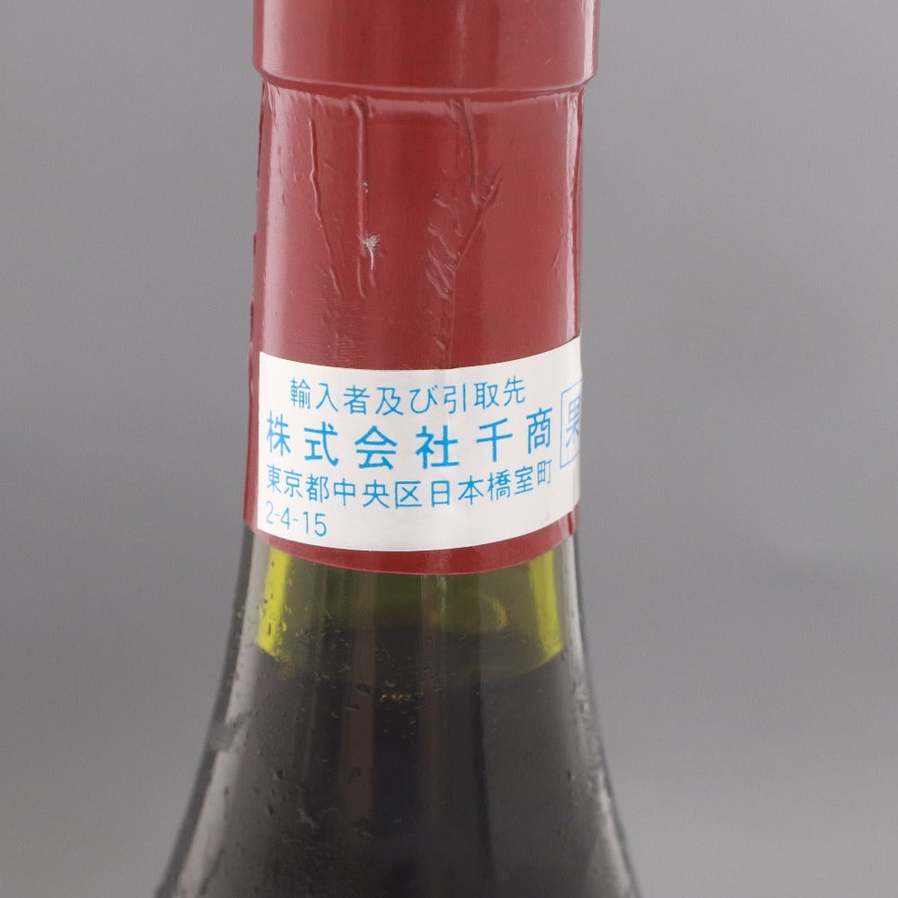 ■ Wine Red Wine Jackie Truchot Morey-Saint-Denis 2004 1er Cru 750ml 13.5% Unopened, Unused