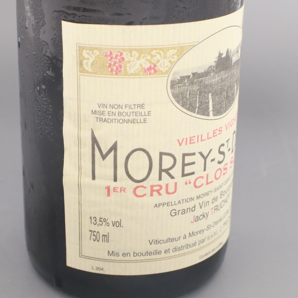 ■ Wine Red Wine Jackie Truchot Morey-Saint-Denis 2004 1er Cru 750ml 13.5% Unopened, Unused
