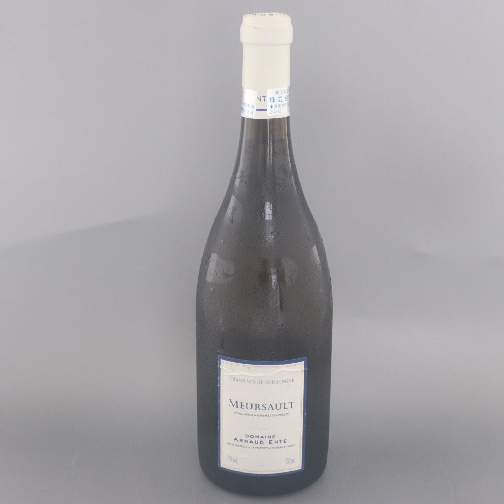 ■ Wine White Wine Arnaud Ente Meursault 1er Cru Goutte d'Or 2002 White Wine France Burgundy 750ml 13% Unopened Unused