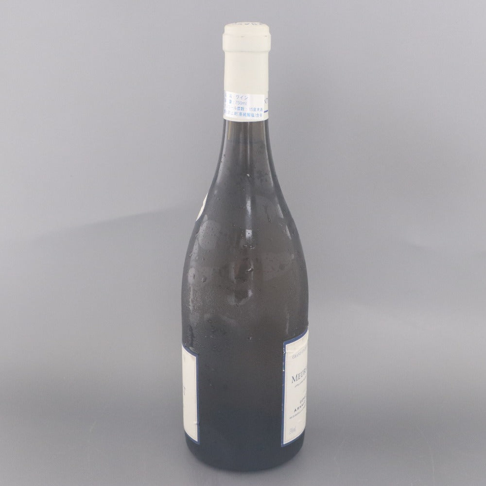 ■ Wine White Wine Arnaud Ente Meursault 1er Cru Goutte d'Or 2002 White Wine France Burgundy 750ml 13% Unopened Unused