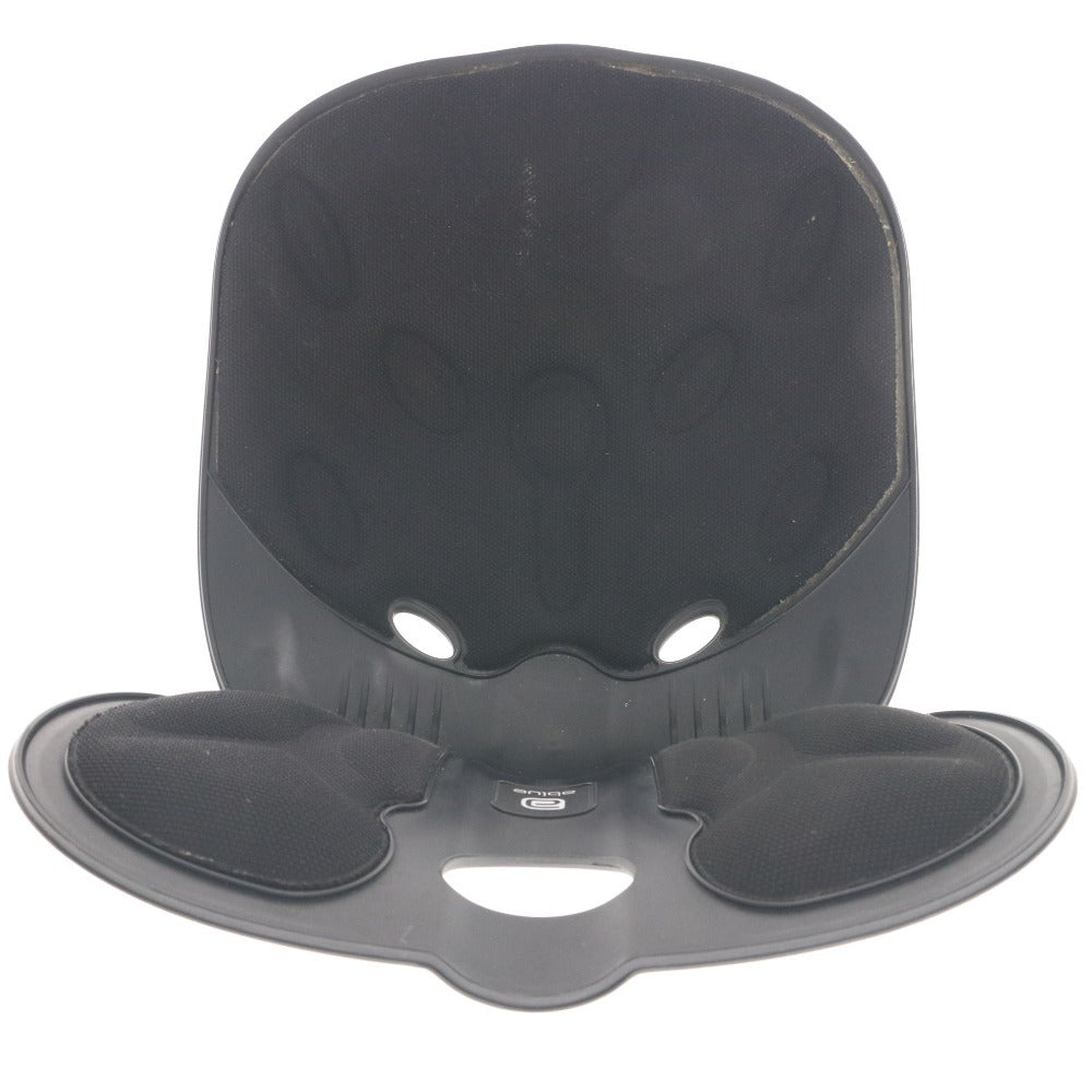 ■ ?Ablue カーブル チェア 健康用品 器具 猫背 腰痛 姿勢 矯正 骨盤サポートチェア 座椅子 椅子 ブラック