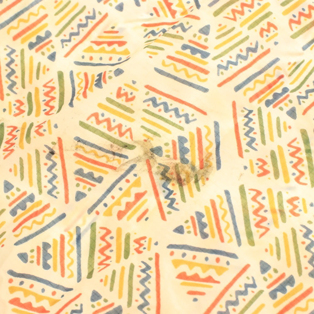 ■ モンベル レイン ポンチョ プリント トレッキング 1128668 アウター 雨具 レインウェア アウトドア用品 メンズ レディース M イエロー