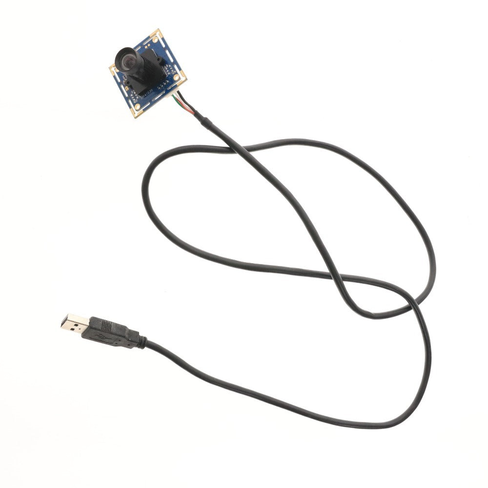 ■ ELP Webcam ELP-USB8MP02G-L75 USB Wide-Angle HD Surveillance 8 Megapixel Digital Video Device Operation Verified