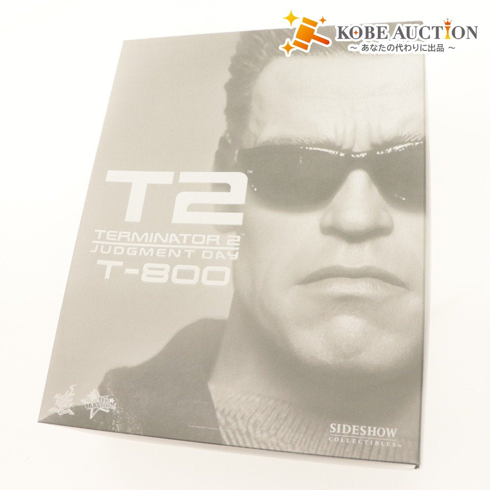 ■ ホットトイズ SIDESHOW ドール フィギュア 1/6 TERMINATOR2 JUDGMENT DAY T-800 MMS117 アーノルドシュワルツェネッガー 未開封 未使用