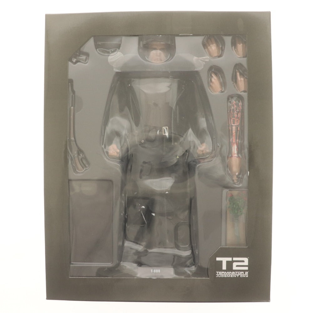■ ホットトイズ SIDESHOW ドール フィギュア 1/6 TERMINATOR2 JUDGMENT DAY T-800 MMS117 アーノルドシュワルツェネッガー 未開封 未使用
