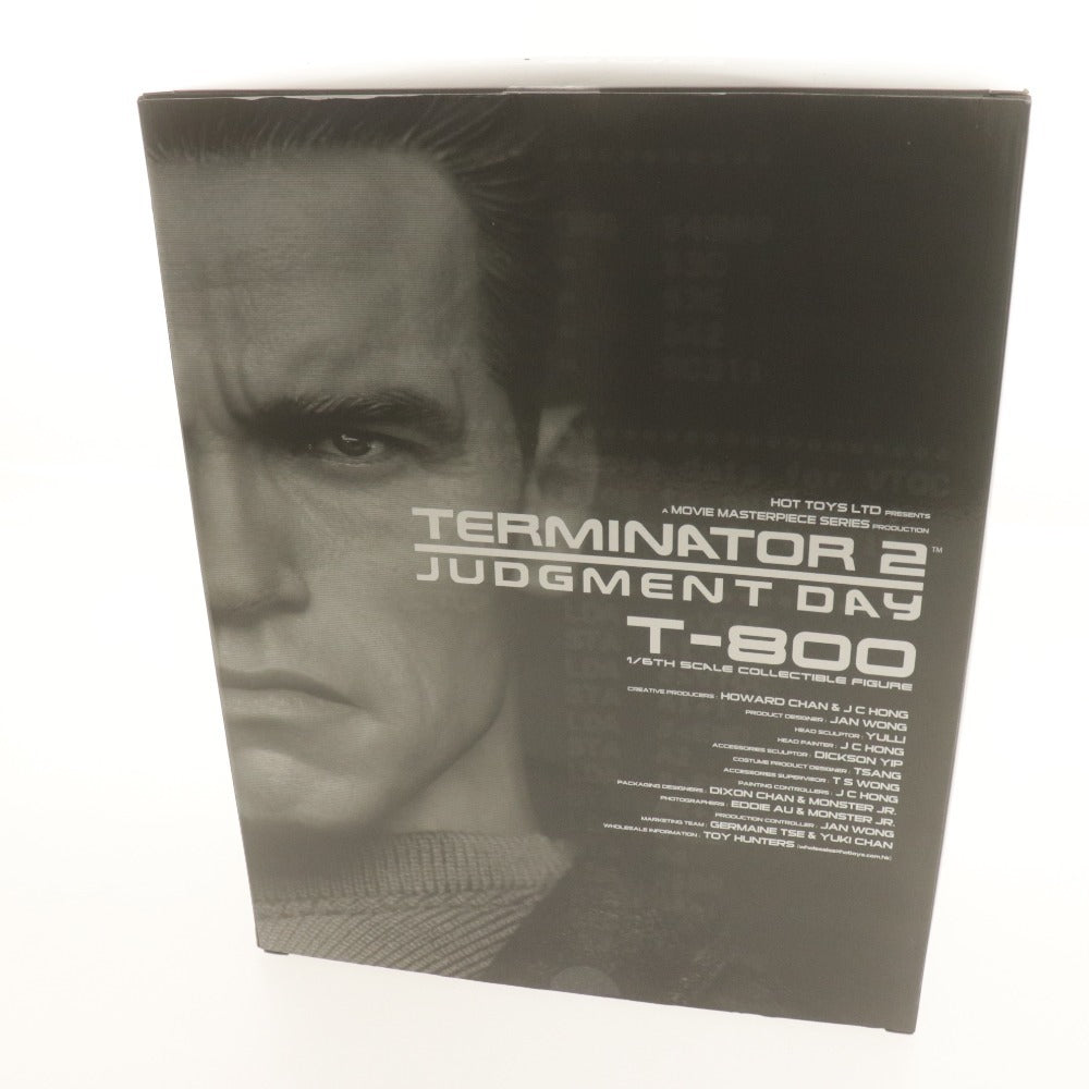 ■ ホットトイズ SIDESHOW ドール フィギュア 1/6 TERMINATOR2 JUDGMENT DAY T-800 MMS117 アーノルドシュワルツェネッガー 未開封 未使用