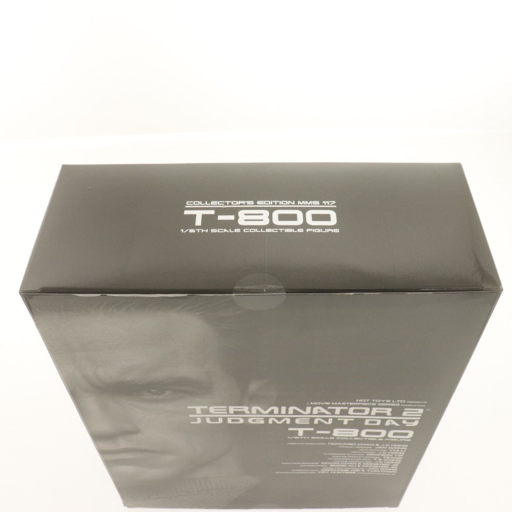 ■ ホットトイズ SIDESHOW ドール フィギュア 1/6 TERMINATOR2 JUDGMENT DAY T-800 MMS117 アーノルドシュワルツェネッガー 未開封 未使用