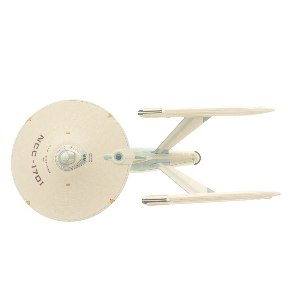 ■ バンダイ プラモデル 1/850 U.S.S. エンタープライズ NCC-1701 STAR TREK スタートレック 付属品付き 発光未確認 完成品