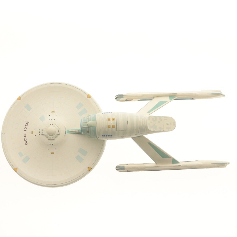 ■ バンダイ プラモデル 1/850 U.S.S. エンタープライズ NCC-1701 STAR TREK スタートレック 付属品付き 発光未確認 完成品