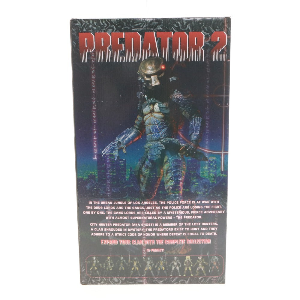 ■ NECA REEL TOYS ネカ リールトイズ フィギュア プレデター2 シティハンター スペシャルエディション LED 1/4スケール 未開封 未使用