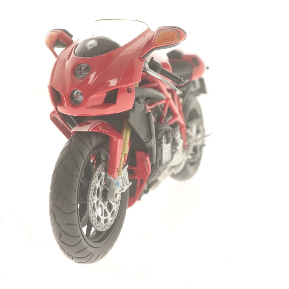 ■ ミニチャンプス ミニカー バイク Ducati 999R 2005 Red 1/12 箱付き