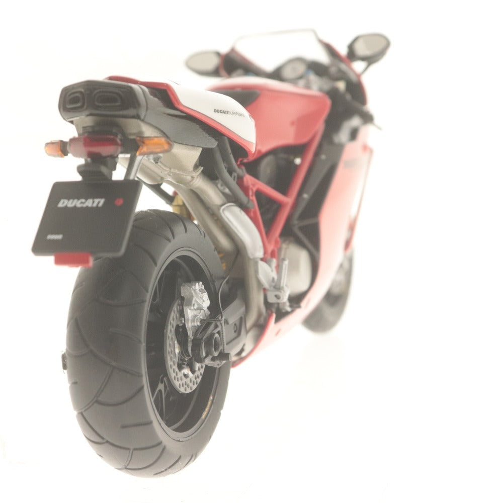 ■ ミニチャンプス ミニカー バイク Ducati 999R 2005 Red 1/12 箱付き