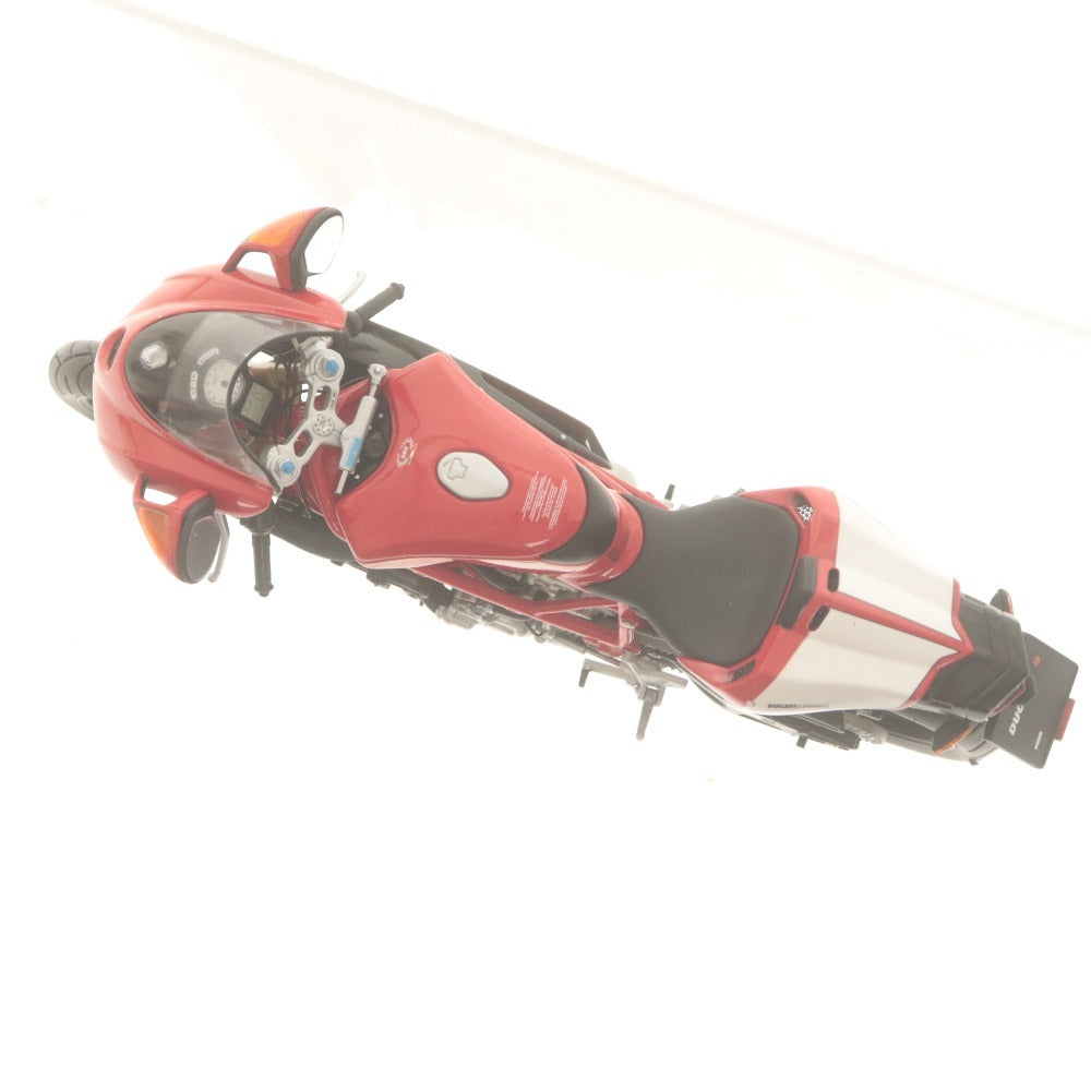 ■ ミニチャンプス ミニカー バイク Ducati 999R 2005 Red 1/12 箱付き