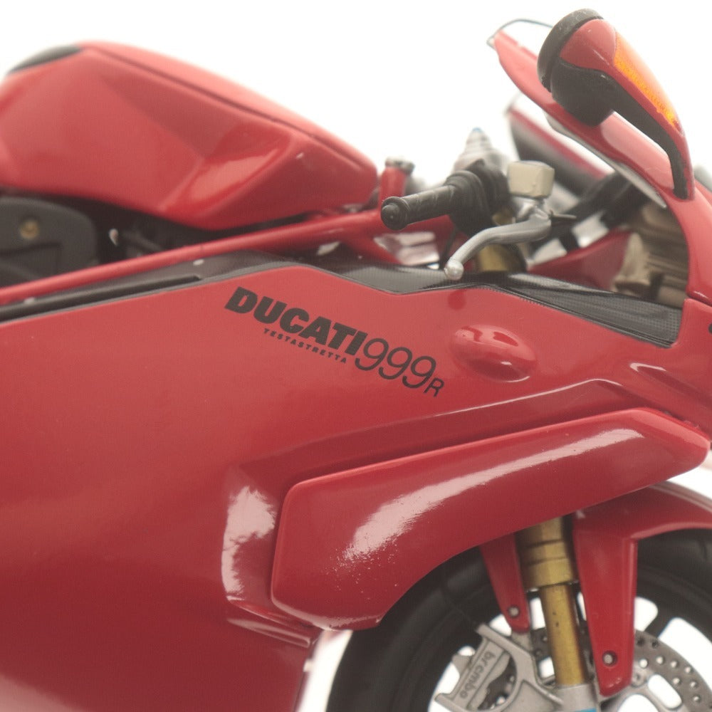 ■ ミニチャンプス ミニカー バイク Ducati 999R 2005 Red 1/12 箱付き