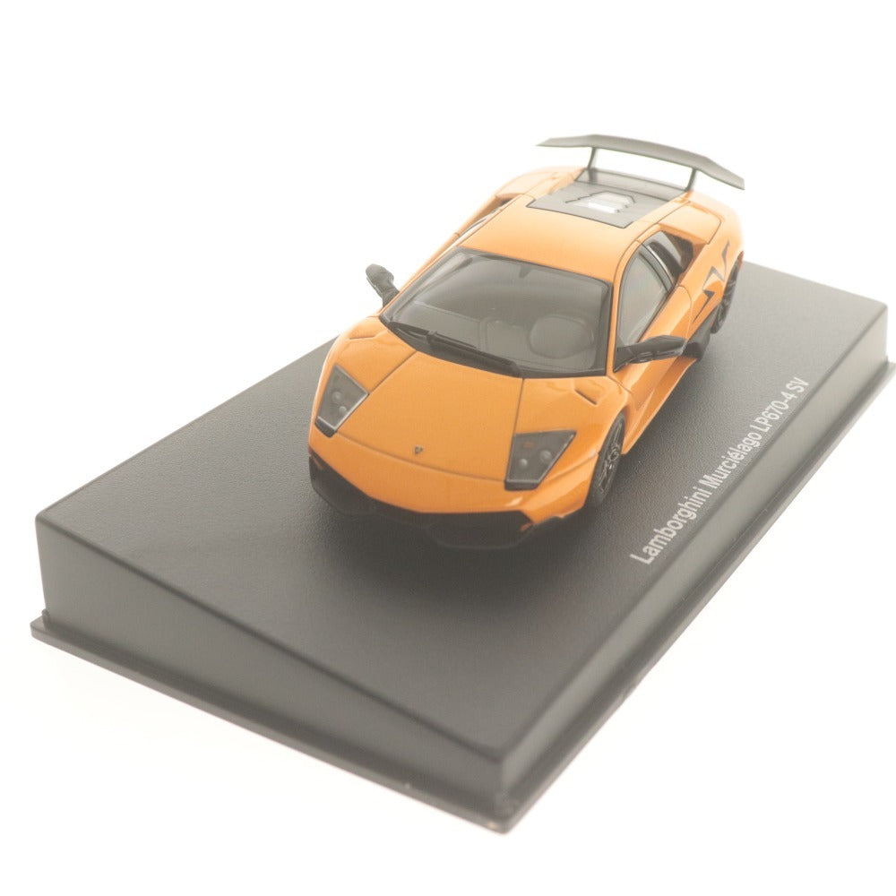 ■ AUTOart オートアート ミニカー ランボルギーニ ムルシエラゴ LP670-4 SV 1/43 オレンジ 箱付き