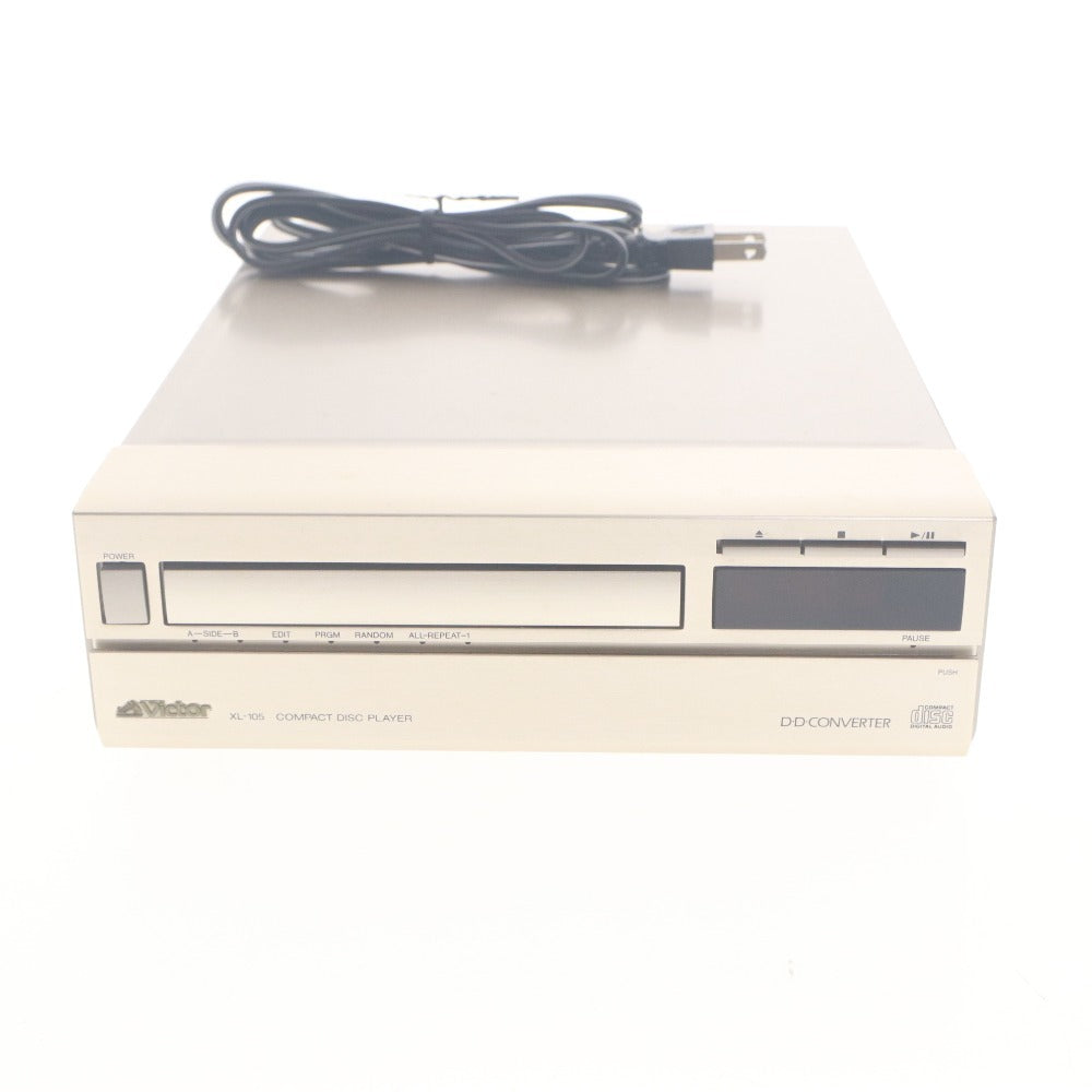 ■ Victor CD Player XL-105 Audio Equipment High-End Mini Component Retro Audio Tested for Power Box and Accessories Included