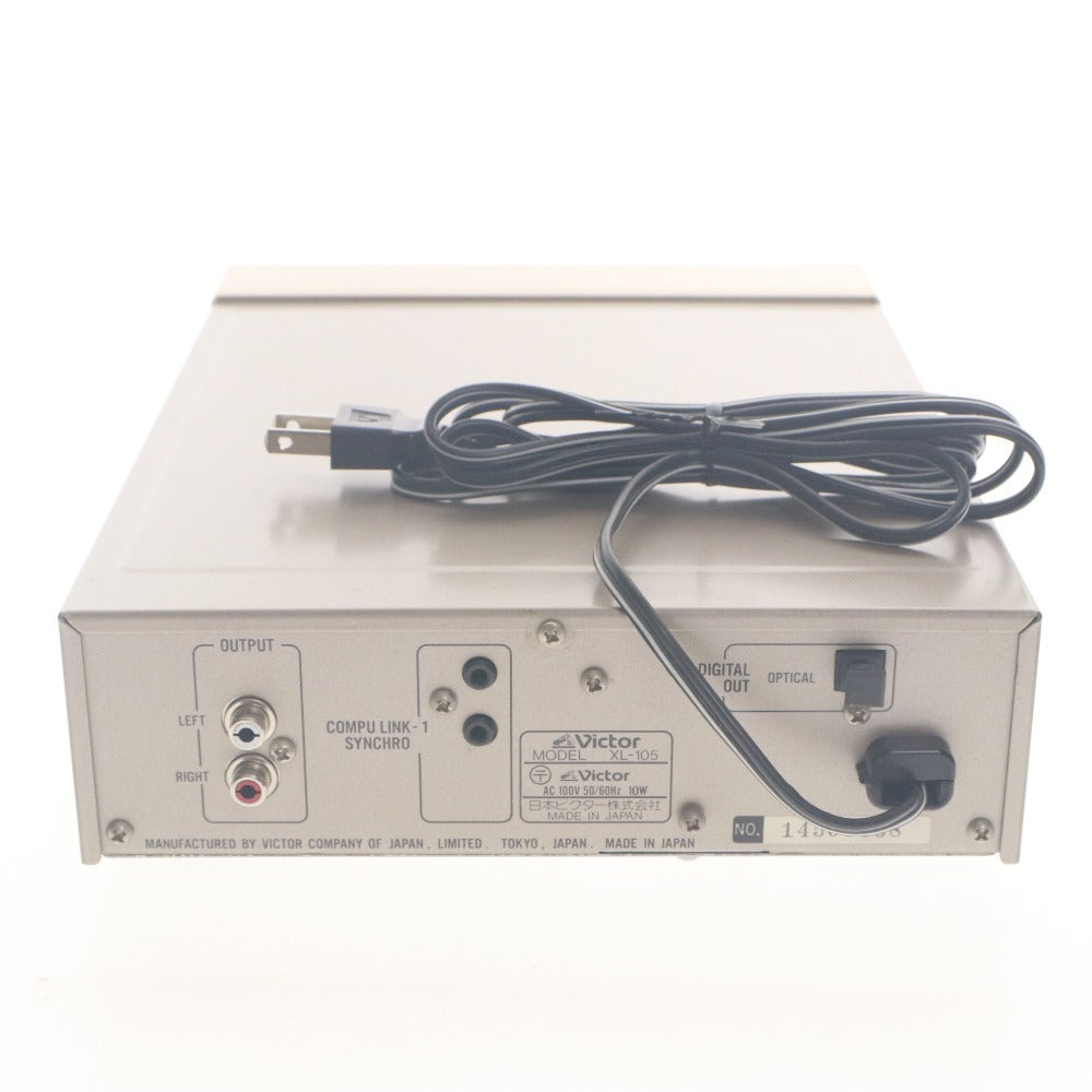 ■ Victor CD Player XL-105 Audio Equipment High-End Mini Component Retro Audio Tested for Power Box and Accessories Included