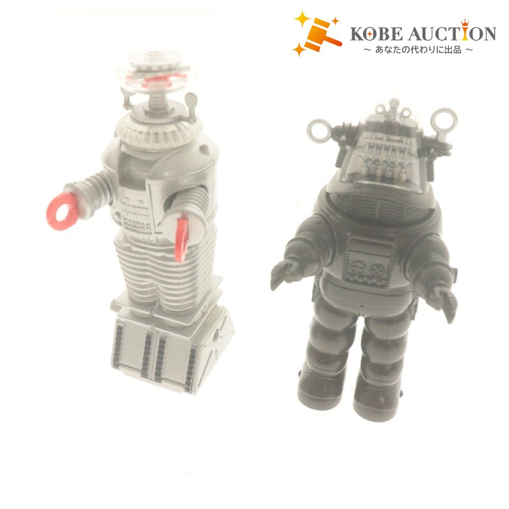 ■ 増田屋 ゼンマイ式 ロボット 2点セット まとめ売り 禁断の惑星 ロビー ザ ロボット 宇宙家族ロビンソン ROBOT YM-3 フライディ 玩具