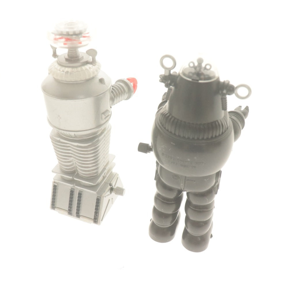 ■ 増田屋 ゼンマイ式 ロボット 2点セット まとめ売り 禁断の惑星 ロビー ザ ロボット 宇宙家族ロビンソン ROBOT YM-3 フライディ 玩具