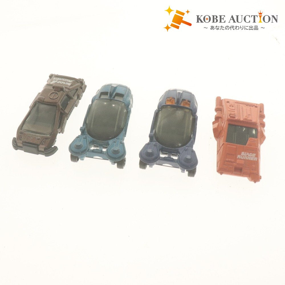 ■ ERTL Blade Runner Die-Cast Car Set of 4 Police Spinner, Deckard's Spinner, Rachael's Spinner, etc. 1/64
