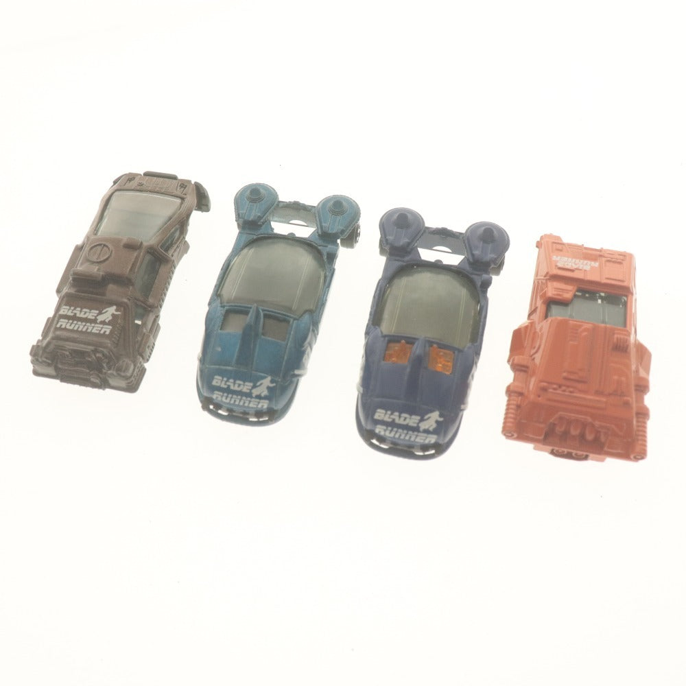 ■ ERTL Blade Runner Die-Cast Car Set of 4 Police Spinner, Deckard's Spinner, Rachael's Spinner, etc. 1/64