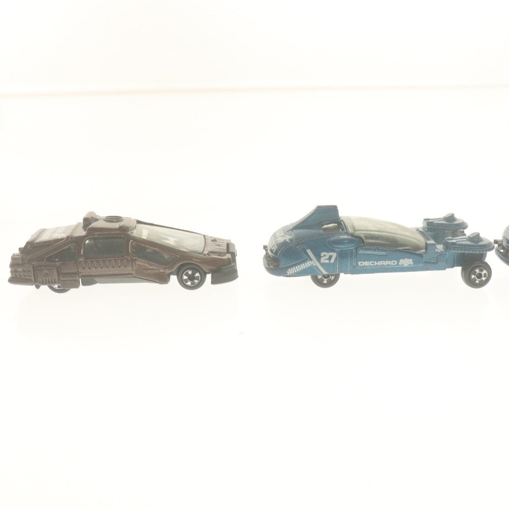 ■ ERTL Blade Runner Die-Cast Car Set of 4 Police Spinner, Deckard's Spinner, Rachael's Spinner, etc. 1/64