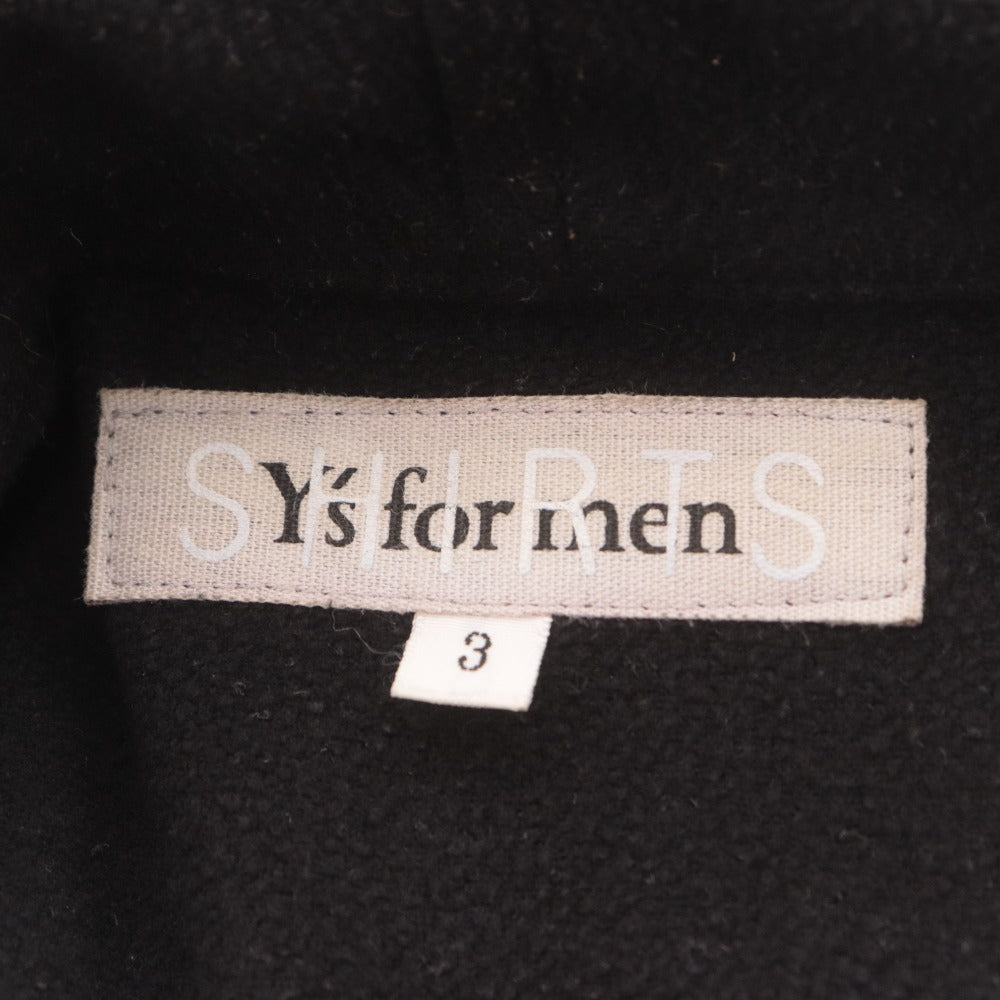 ■ ワイズフォーメン ジャケット 長袖 MN-B37-608 トップス 日本製 ヨウジヤマモト ナイロン メンズ レディース 3(L相当）ダークネイビー