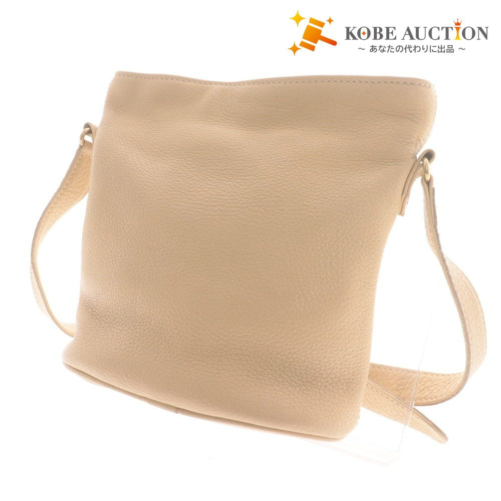 ■ COACH コーチ ショルダーバッグ D6B-4907 鞄 革 レザー レディース アイボリー