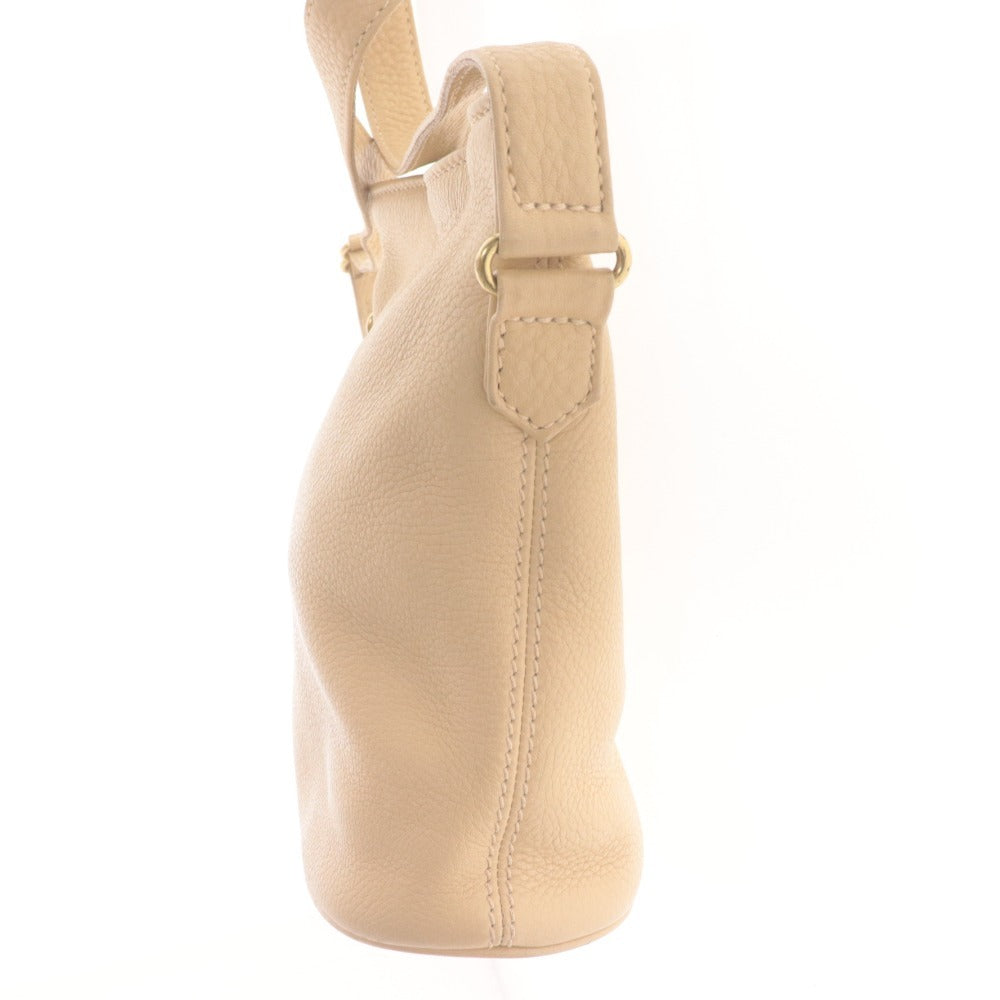 ■ COACH コーチ ショルダーバッグ D6B-4907 鞄 革 レザー レディース アイボリー