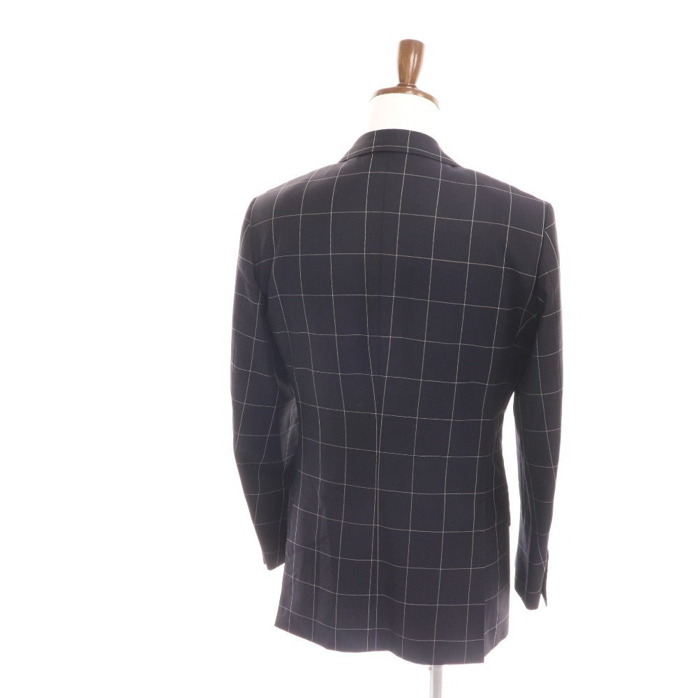 ■ トゥモローランド ジャケット ブレザー アウター ウール メンズ 46 ネイビー