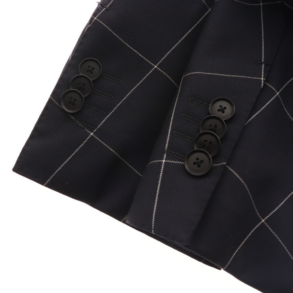 ■ トゥモローランド ジャケット ブレザー アウター ウール メンズ 46 ネイビー