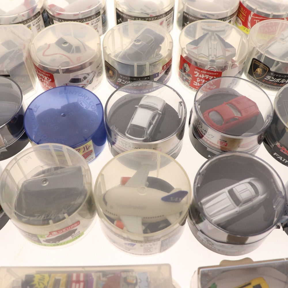■ サントリーコーヒー ミニカー スターアライアン 飛行機 約40点セット まとめ売り メルセデスベンツ 非売品 未開封含む