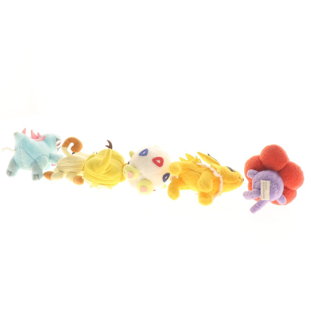 ■ バンダイ 任天堂 ポケモンフレンズ ぬいぐるみ マスコット 6点セット まとめ売りトゲピー ニャース ワニノコ 等