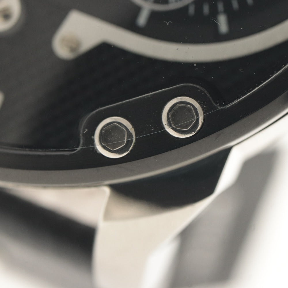 ■ DIESEL ディーゼル 腕時計 DZ7313 Mr.Daddy 2.0 Watch ミスターダディー 文字盤 クォーツ 142g メンズ ブラック シルバー タグ付き美品