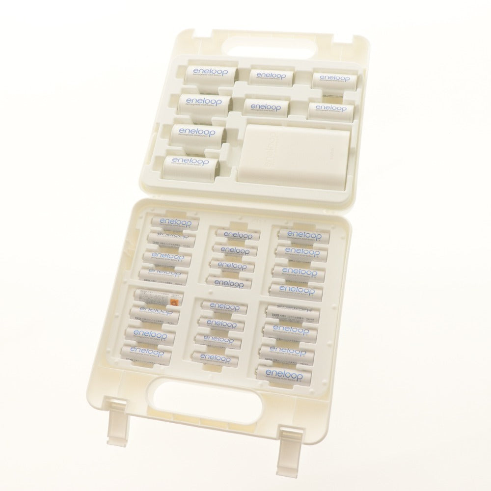 ■ SANYO サンヨー 充電式ニッケル水素電池 eneloop/エネループ 充電器セット N-TGNO124BST 単1,2,3,4形 未使用
