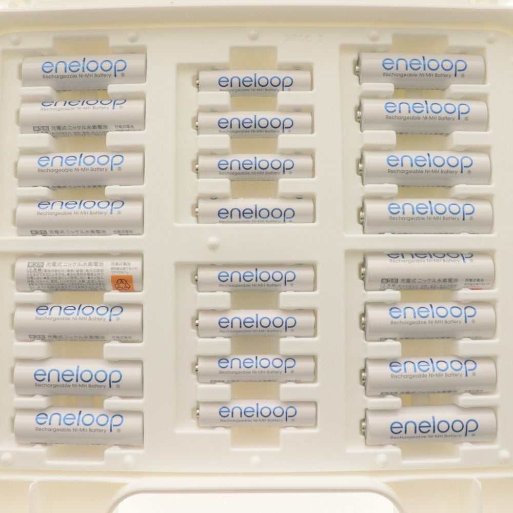 ■ SANYO サンヨー 充電式ニッケル水素電池 eneloop/エネループ 充電器セット N-TGNO124BST 単1,2,3,4形 未使用