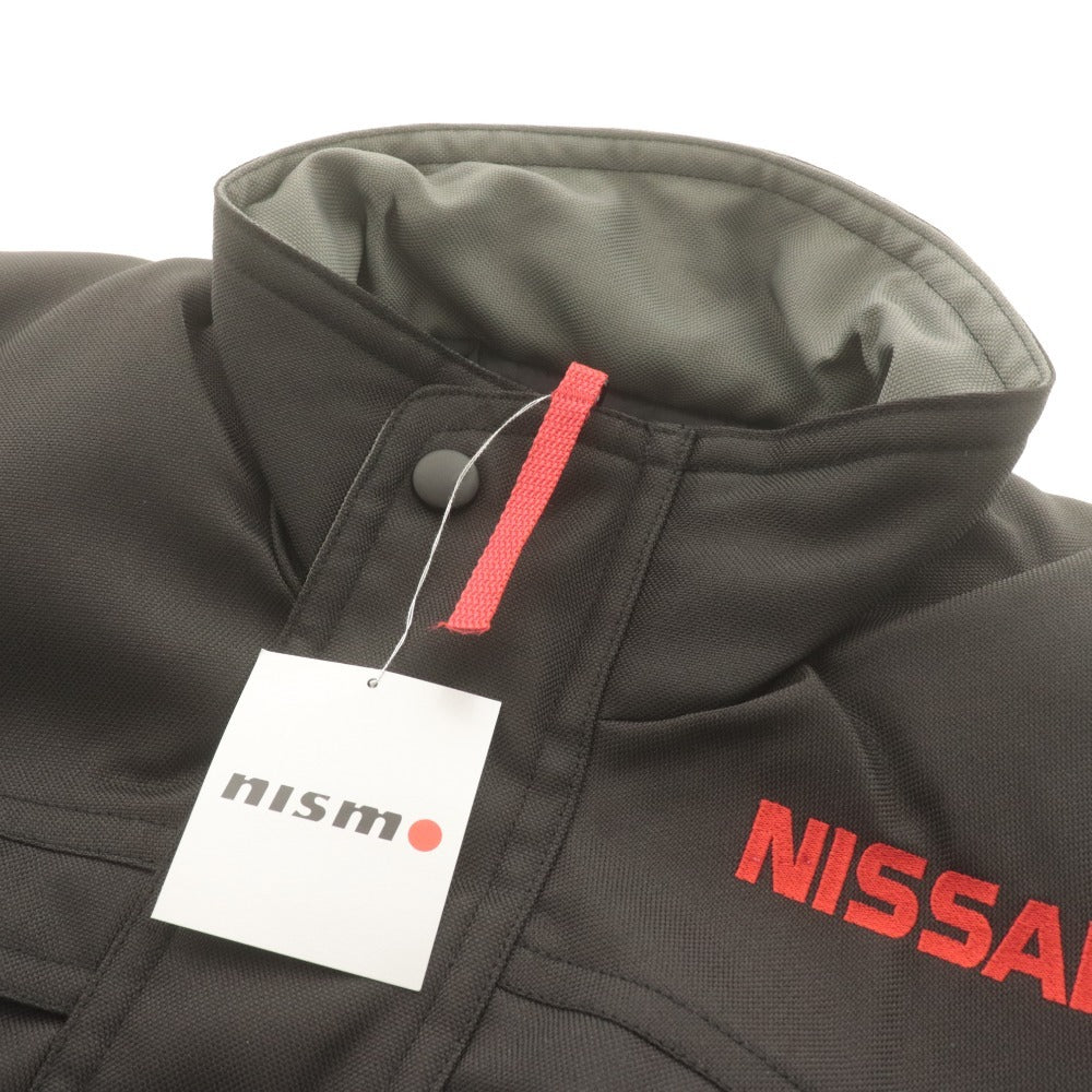 ■ NISMO ニスモ ブルゾンジャケット 長袖 アウター ジャンパー NISSAN ロゴ モータースポーツ メンズ M ブラック グレー タグ付き 未使用