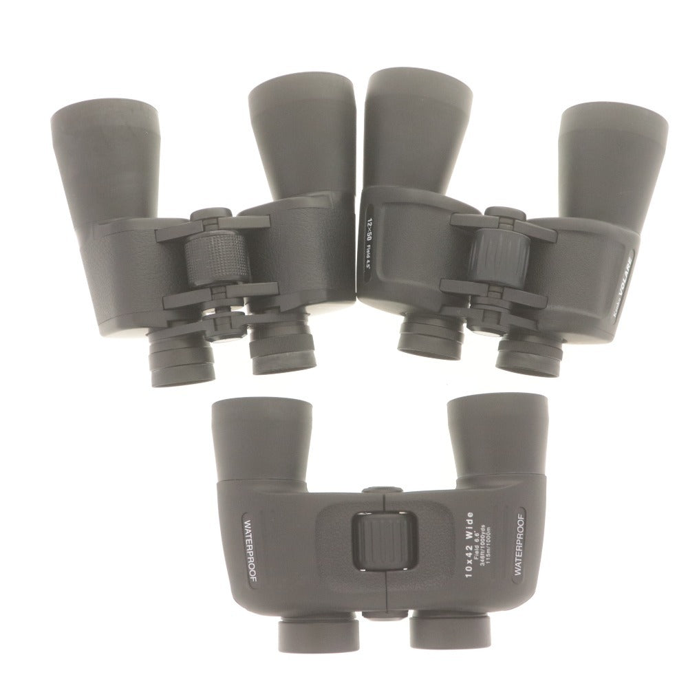 ■ Kenko Binoculars Set of 3 Summary Sale BINOCULARS Water proof 10×42 6.6°/VOLARE 16×50 3.5° 12×50 4.5°/ With accessories