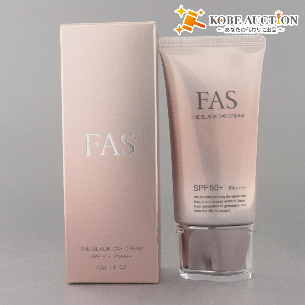 ■ FAS ファス 日焼け止め ザ ブラック デイ クリーム UVクリーム SPF50＋ PA＋＋＋＋ 40g 箱付き 未開封 未使用