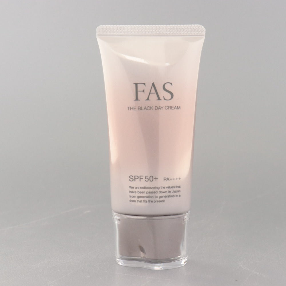 ■ FAS ファス 日焼け止め ザ ブラック デイ クリーム UVクリーム SPF50＋ PA＋＋＋＋ 40g 箱付き 未開封 未使用