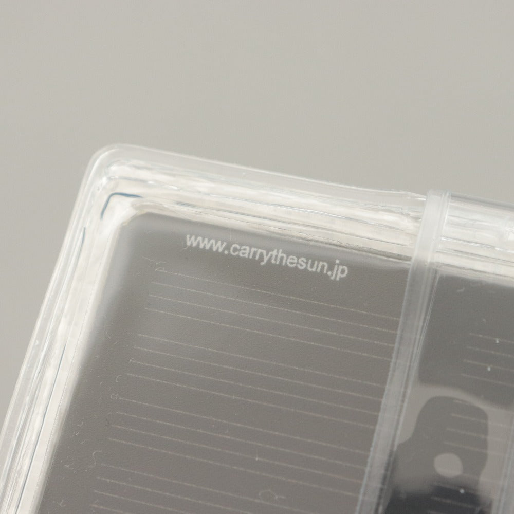 ■ CARRY THE SUN キャリー ザ サン ソーラーランタン ソーラー充電 防水 防塵 スモール 点灯確認済み 付属品付き 未使用