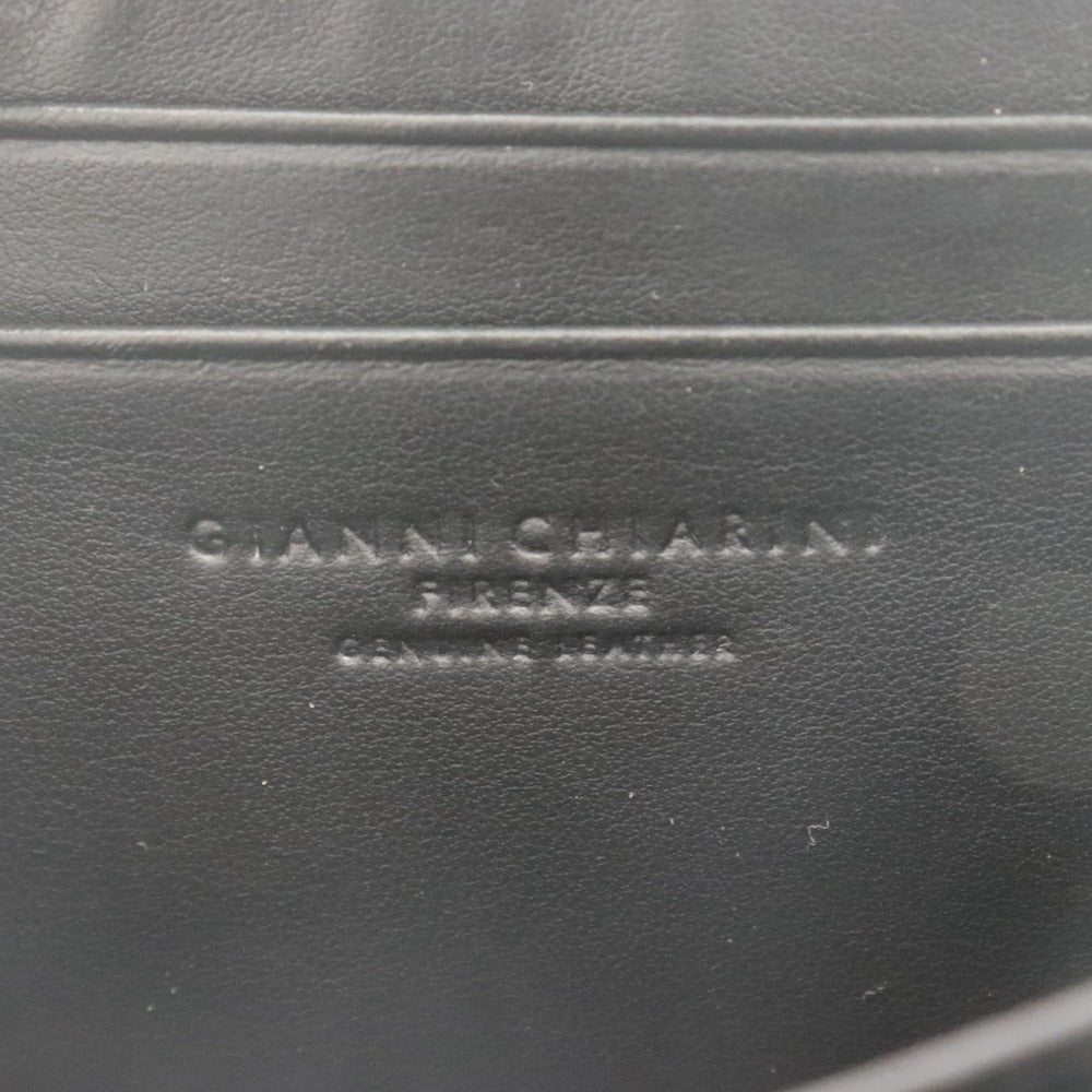 ■ GIANNI CHIARINI ジャンニキャリーニ ジャンニキアリーニ 財布 ウォレット ラウンドファスナー 小銭入れ レディース グレー系