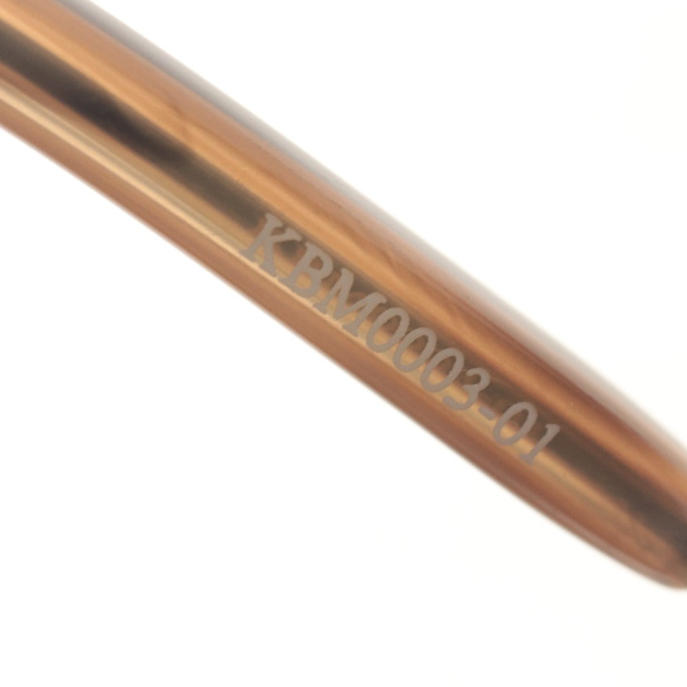 ■ KIKU 眼鏡 KBM0003-01 BIYOU MEGANE 美容眼鏡 VIVIPAD UV400対応 ファッションアイウェア レディース ゴールド系 付属品付き 未使用