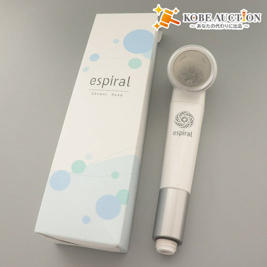 ■ マホロバーニーズ espiral エスパイラル シャワー浄水器 ナノバブル シャワーヘッド 付属品付き