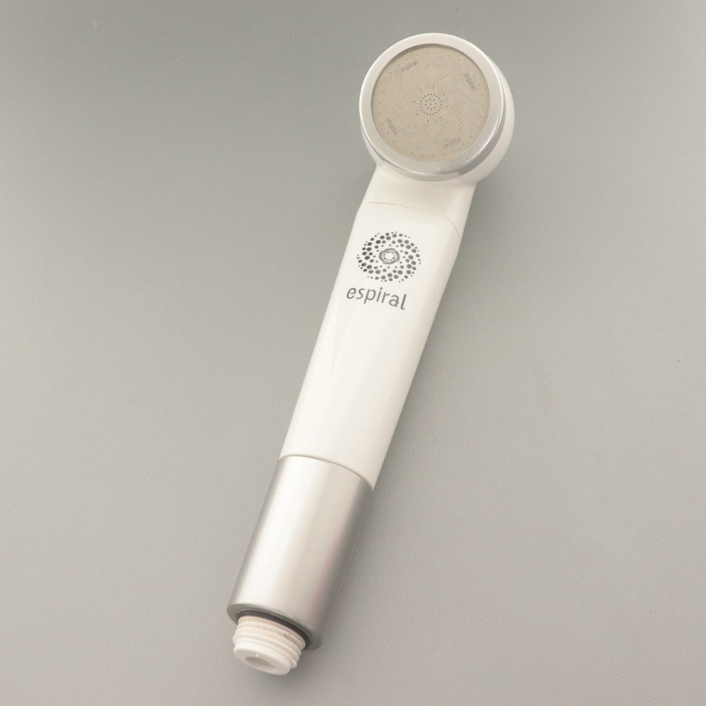 ■ マホロバーニーズ espiral エスパイラル シャワー浄水器 ナノバブル シャワーヘッド 付属品付き