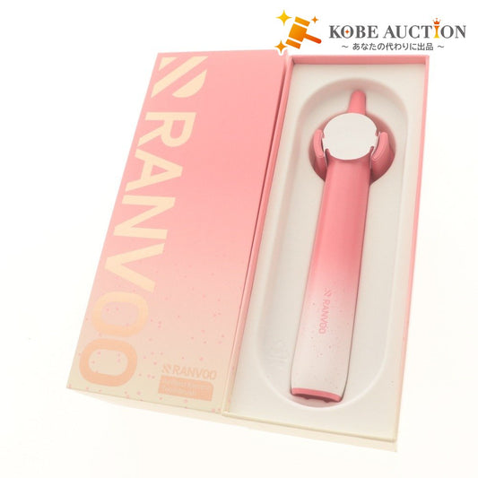 ■ RANVOO AirBlast 電動歯ブラシ 2026 次世代ジェット式 さくらピンク 通電確認済み 替えブラシ 付属品付き 本体 未使用