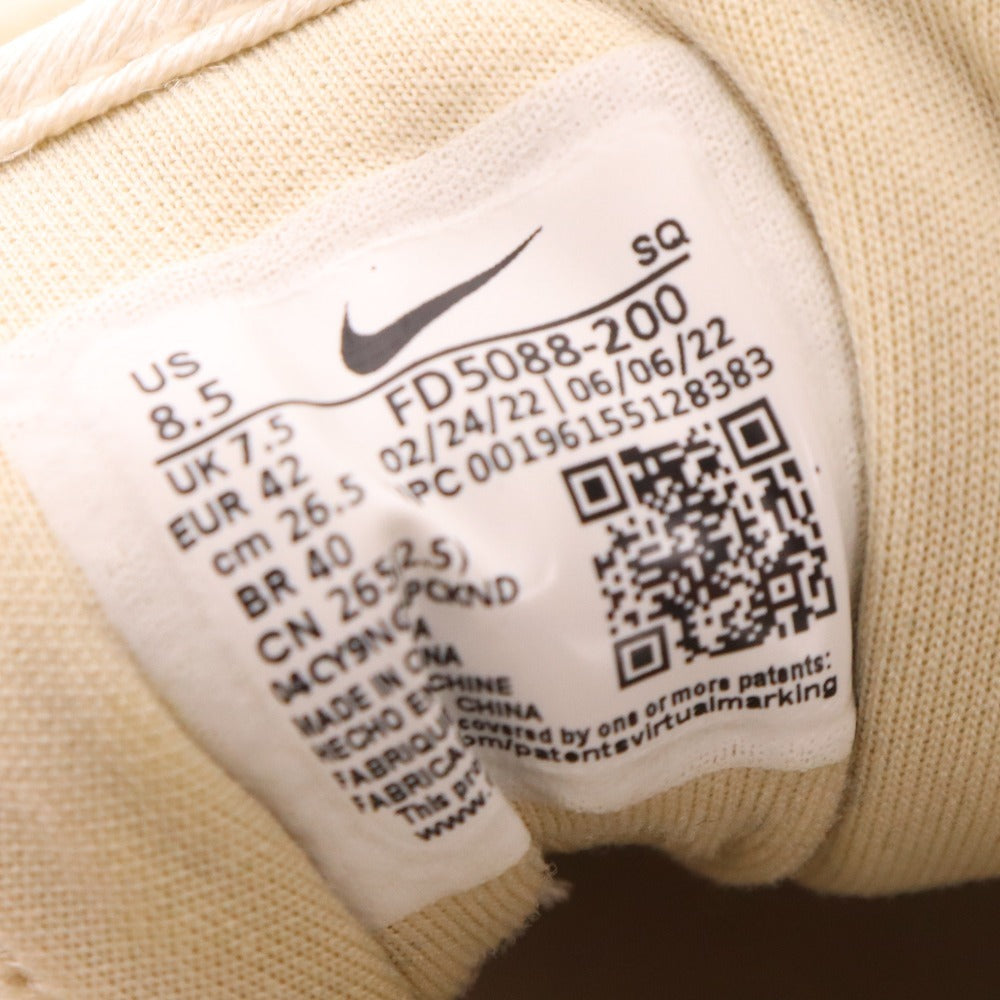 ■ Nike Air Max 1 Premium Sneakers FD5088-200 Shoes Men's 26.5cm Brown with replacement laces and box